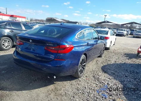 2019 BMW 640I Gran Turismo xDrive z USA, uszkodzony, nr VIN WBAJV6C52KBK08272